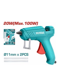 TOTAL TOTAL 16W Hot Glue Gun – 220-240V, 5-8g/min Gluing Capacity, Includes 2 Glue Sticks, 7mm Diameter – Perfect for Crafting, DIY, and Home Repairs  - Image 1
