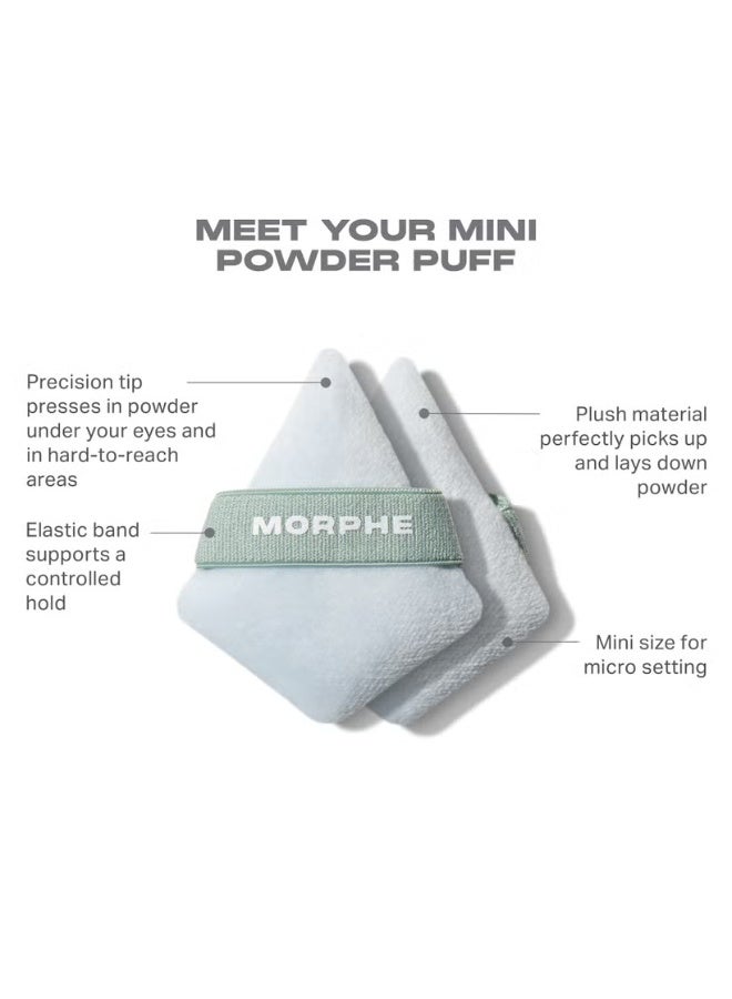 Morphe To The Point Mini Powder Puff Trio - Image 3