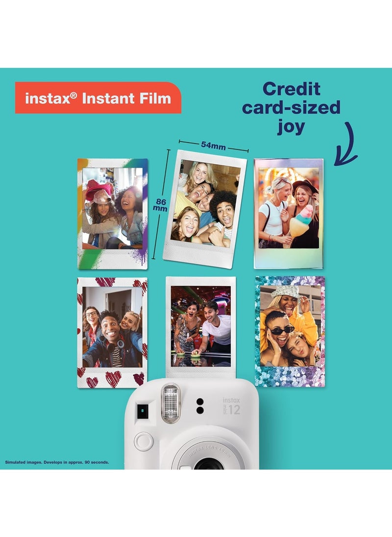 FUJIFILM Fujifilm Instant Mini Camera film, Instant Film 10x5 (50Sheets) Bundle pack, Compatible Instant film 10 sheet for Instax mini 12/11/9, 50 films on the go  - Image 2