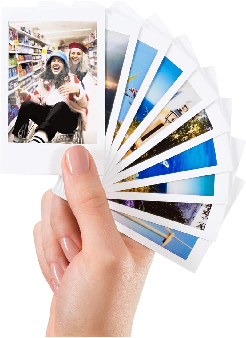 FUJIFILM Fujifilm Instant Mini Camera film, Instant Film 10x5 (50Sheets) Bundle pack, Compatible Instant film 10 sheet for Instax mini 12/11/9, 50 films on the go  - Image 4