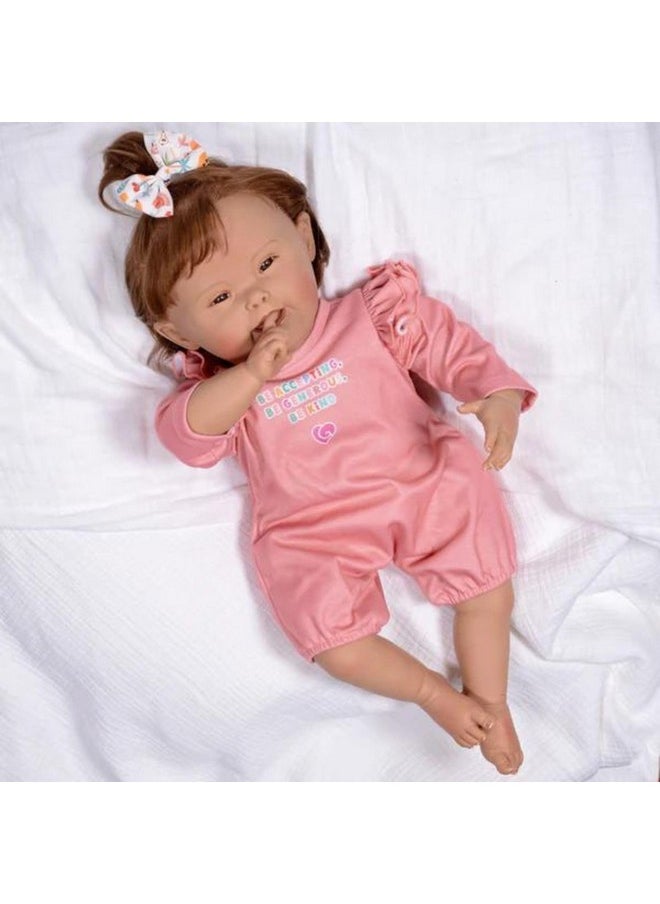Paradise Galleries ® Realistic Baby Girl Doll For Down Syndrome Awareness, Lauren Faith Jaimes - Sculptor And Artist Designer Doll Collection, 21" Doll, Special Birthday Gift, Ages 3+ - Baby Gigi  - Image 5