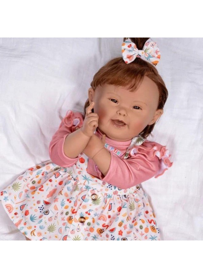 Paradise Galleries ® Realistic Baby Girl Doll For Down Syndrome Awareness, Lauren Faith Jaimes - Sculptor And Artist Designer Doll Collection, 21" Doll, Special Birthday Gift, Ages 3+ - Baby Gigi  - Image 4