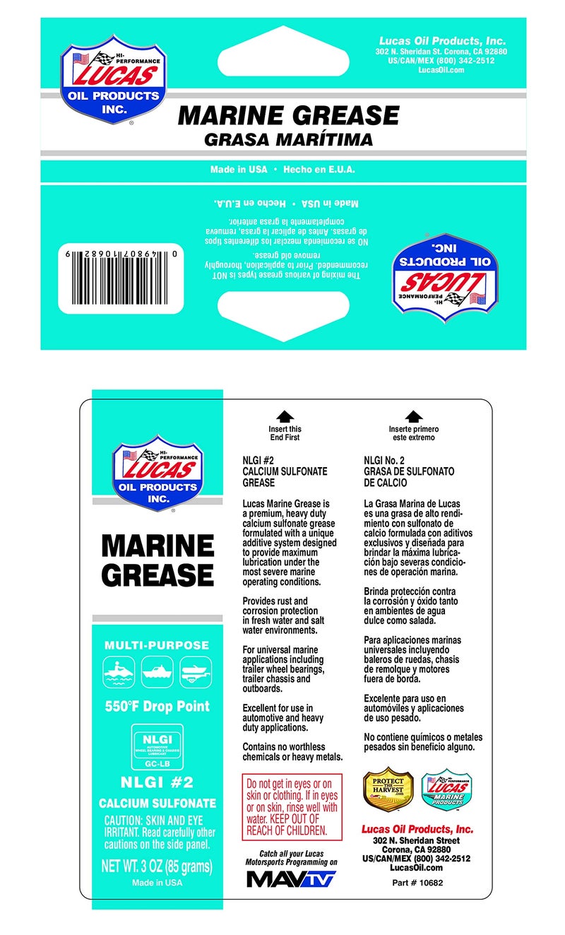 Lucas Oil 10682 Marine Grease 3 Ounce Combo Pack - Image 2