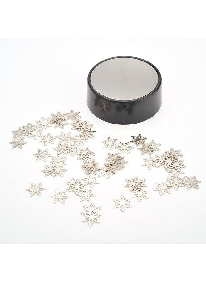 PowerTRC Toy Magnetic Desktop Sculpture (Snowflakes) ; Mini Magnetic Art Decoration For Desktop ; Fun Stress Relief Office Gift  - Image 5