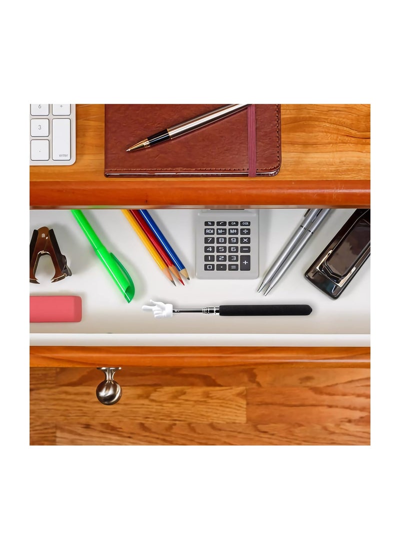 RATSAW - Telescopic Teachers Pointer 3 Pack Extendable Teaching Pointer Stick Retractable Classroom Pointer Mini Hand Pointer Finger Pointer Stick for Classroom Kindergarten Teacher School Supplies - Image 1