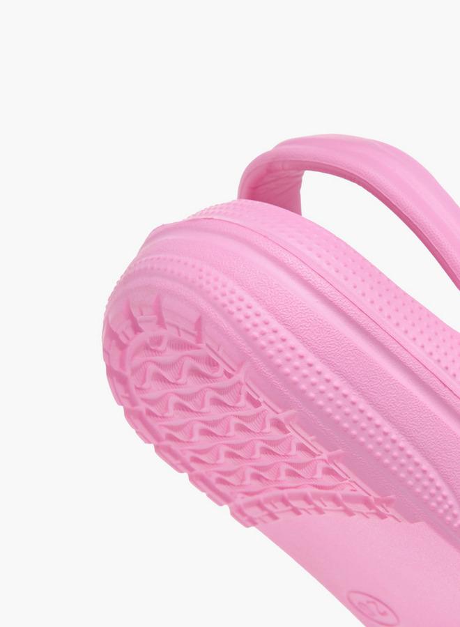 Flora Bella By Shoexpress Girls Applique Detail Clogs With Backstrap - Image 5