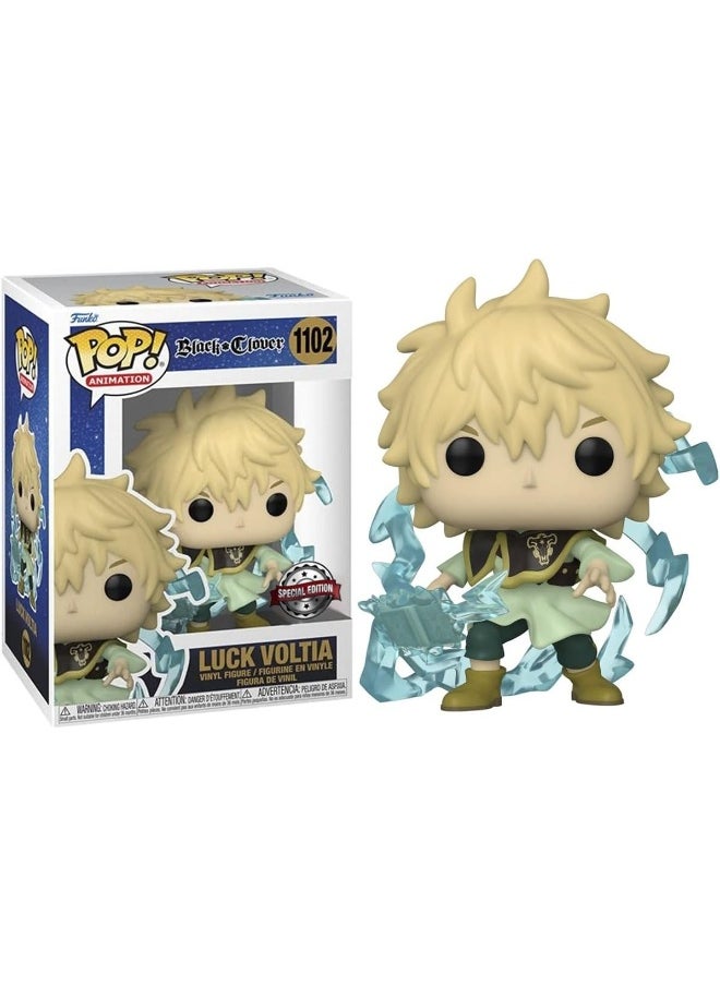 Funko Funko Pop! Anime: Black Clover Luck Voltia, Collectible Action Vinyl Figure  - Image 2