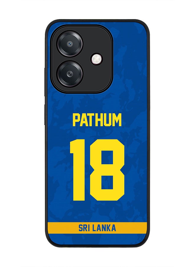 Stylizedd For Oppo A5i Case,Slim fit Camera Protection, Shockproof Thin Phone cover  - Sri lanka Pathum Nissanka, Jersey No 18
