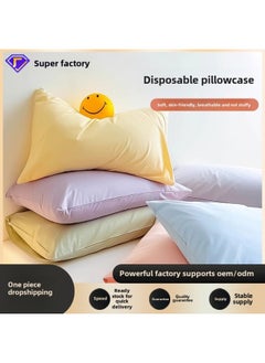 Generic Disposable Pillowcase Bed Sheet Winter Thickened Household Hotel Supplies Increased Travel Special Business Suit-Color:Disposable Pillowcases  - Image 2
