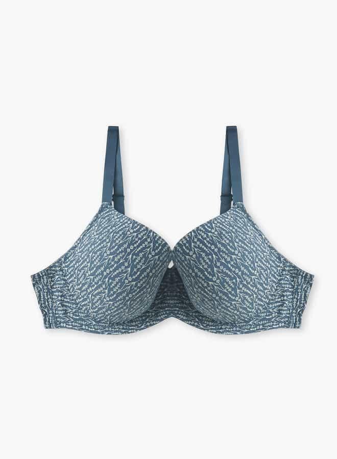 سبلاش فيڤ صدرية بالكونيت بطبعة زهور مع فيونكة وأشرطة قابلة للتعديل - Image 1