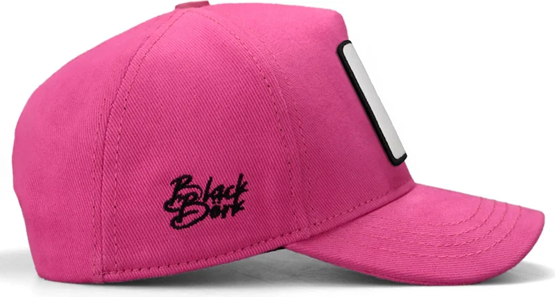 Black Börk BlackBörk V1 Kids Baseball Wake Up - Pink Children's Hat (Cap) with 8 Code Logo