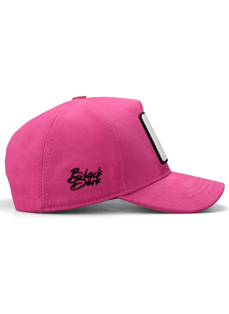 Black Börk BlackBörk V1 Kids Baseball Wake Up - Pink Children's Hat (Cap) with 8 Code Logo  - Image 4