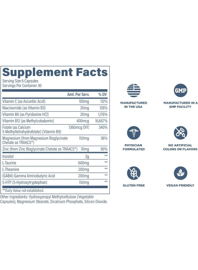 ريفايف الهدوء | إدارة الإجهاد للرجال والنساء | تحسين الحالة المزاجية | 180 كبسولة (قد تختلف العبوة) - Image 5