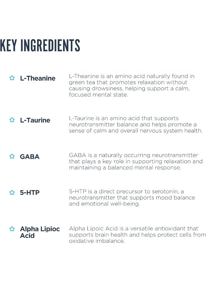 ريفايف الهدوء | إدارة الإجهاد للرجال والنساء | تحسين الحالة المزاجية | 180 كبسولة (قد تختلف العبوة) - Image 3