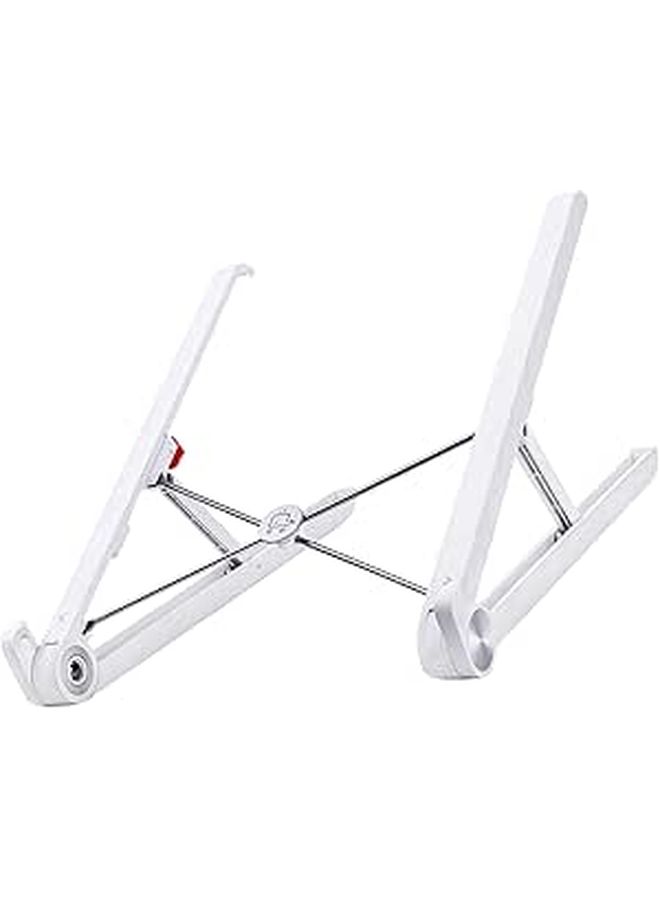 BESPORTBLE Portable Foldable Laptop Stand Adjustable Notebook Holder Cooling Rack Ergonomic Desk Aluminum Computer Riser Compatible With Laptops - Image 1