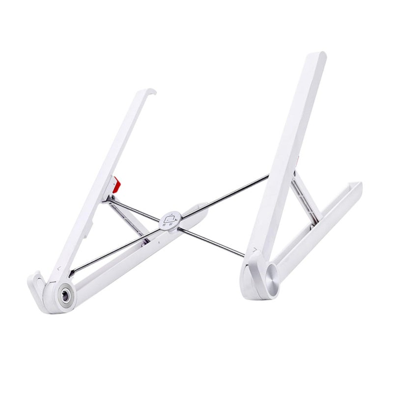 BESPORTBLE Portable Foldable Laptop Stand Adjustable Notebook Holder Cooling Rack Ergonomic Desk Aluminum Computer Riser Compatible With Laptops - Image 2