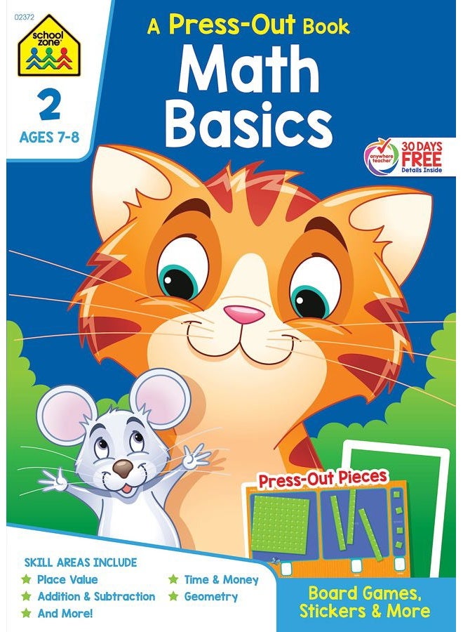 Math Basics Grade 2 Press-Out Workbook