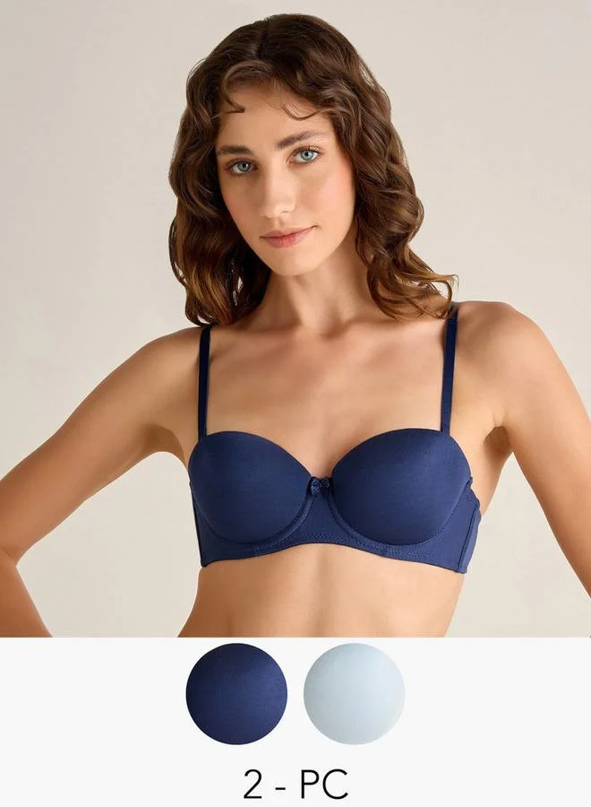 Splash FAV Balconette Bra - Pack of 2