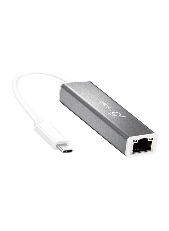 j5create JCE133G USB-C® to Gigabit Ethernet Adapter