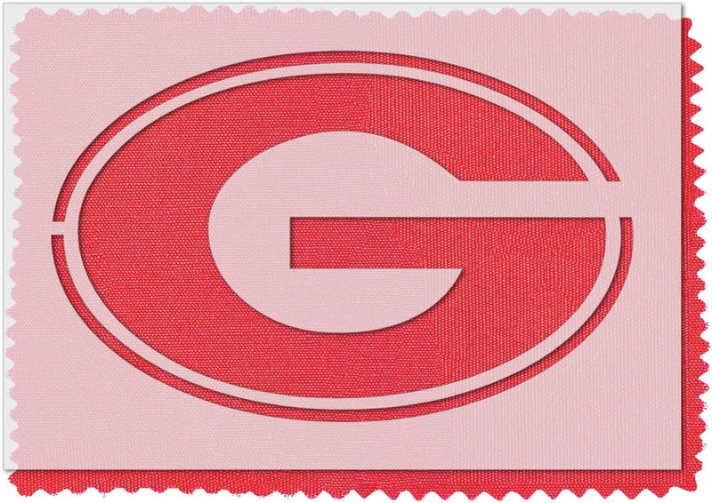 Stencil Stop Georgia Bulldogs Power G Stencil – 24 x 15.52 Inches, Officially Licensed, Durable and Reusable Stencil for Painting on Lawns, Tailgate Banners, and Outdoor Signs – Perfect for Game Day Decorations - Image 1