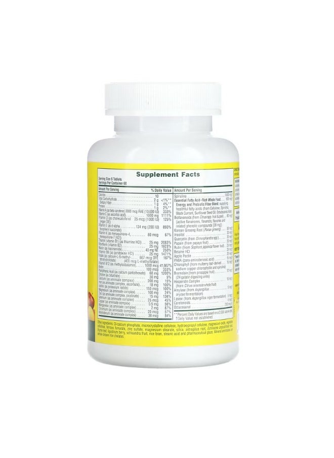 NaturesPlus Source of Life Original MiniTabs Multivitamin  Mineral Supplement 360 Tablets  - Image 2