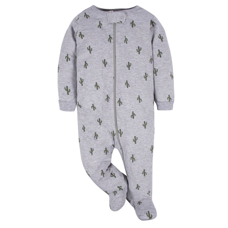 Gerber Unisex Baby 4 Pack 'N Play Footie And Toddler Sleepers, Southwest, Preemie US - Image 5