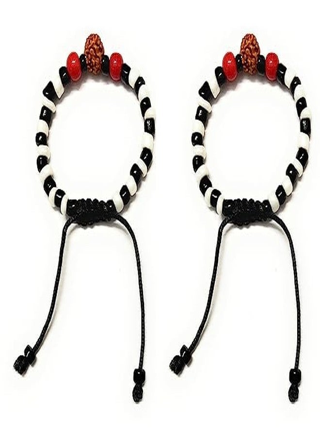 SMARNN Nazariya Nazarbanda Bangle Set Bracelet for Baby Girl Boys Kids (Style 1) - Image 1