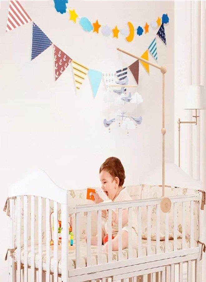 let's make Baby Crib Mobile Arm - Wooden Baby Mobile Crib Holder for Mobile Hanging Baby Crib Attachment for Nursery Decor - Image 2