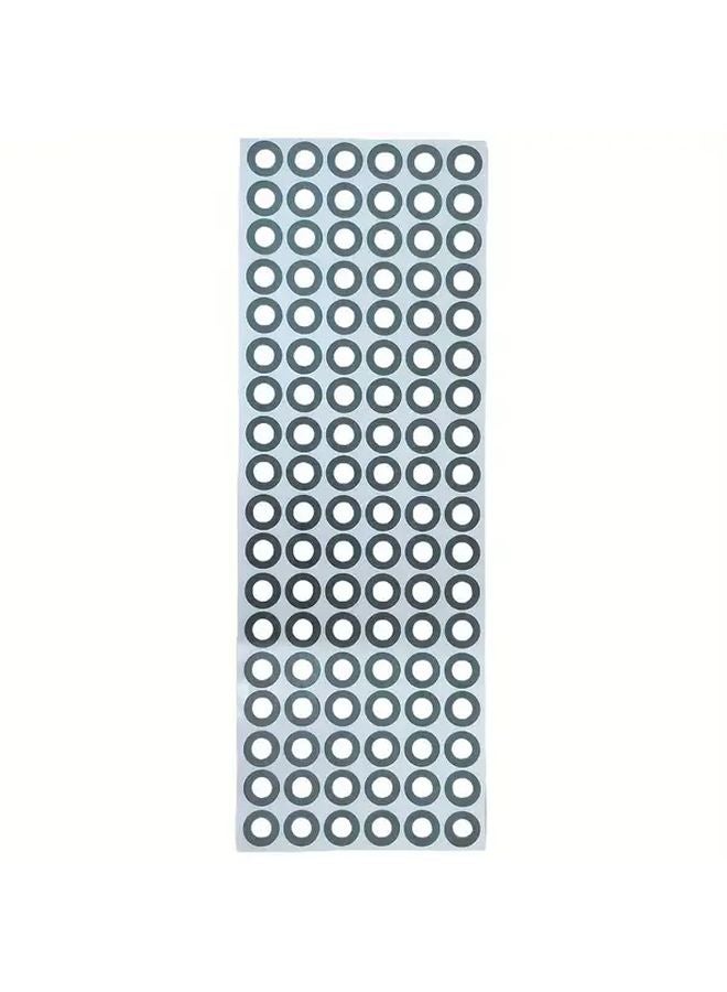18650 Battery Insulation Washers 0 2mm Thick Adhesive Backing 100PC Sheet Grey Black White Blue - Image 2