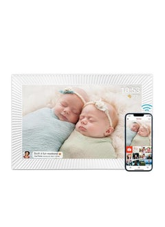 FRAMEO Smart Wifi Digital Photo Frame 10.1 inch 16G Internal Storage 1280x800 IPS Touch Screen Motion Sensor Auto-Rotation Share Photos and Videos Instantly via Frameo APP (10.1 inch)