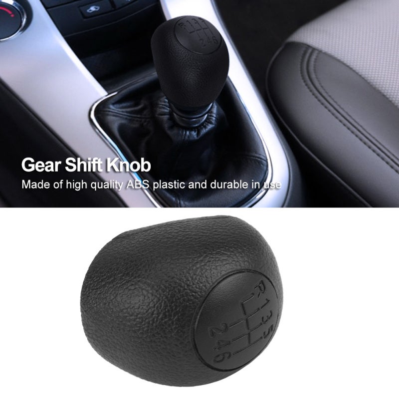 6 Speed Gear Shift Knob High Quality ABS Plastic Original Standard Replacement - Ergonomic Design Car Gear Shift Knob Head for Fiat Ducato Citroen Jumper Peugeot Boxer 1994-2006 - Image 2