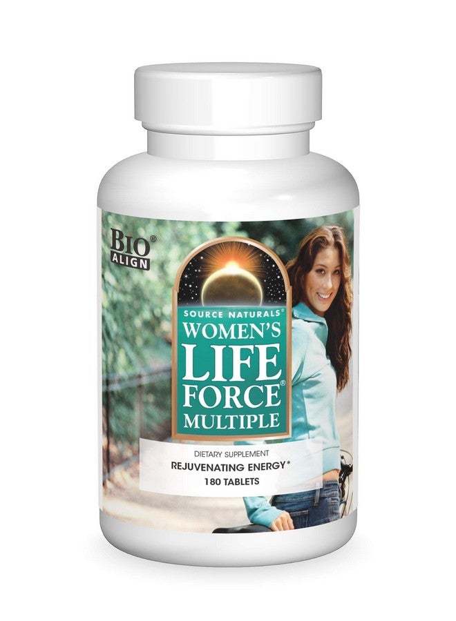 Source Naturals Women Life Force Multiple Daily Multivitamin & Immune Health Supplement 180 Tablets - Image 1