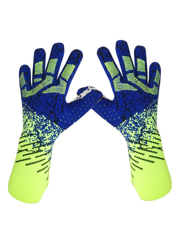 NIBEMINENT قفازات حارس مرمى كرة القدم المطاطية الاحترافية PREDATOR PRO قفازات حارس مرمى كرة القدم غير قابلة للانزلاق - Image 1