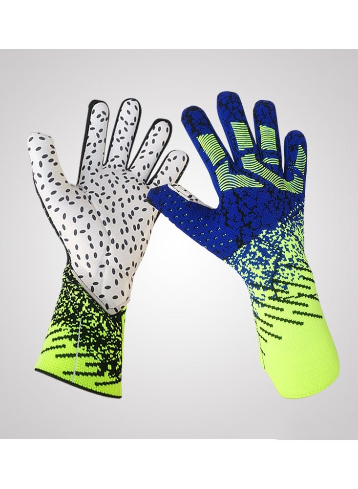 NIBEMINENT قفازات حارس مرمى كرة القدم المطاطية الاحترافية PREDATOR PRO قفازات حارس مرمى كرة القدم غير قابلة للانزلاق - Image 2