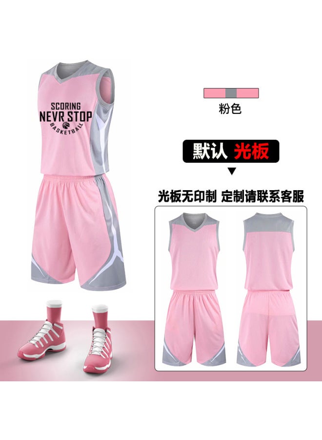 Basketball Uniform Suit Children's Performance Uniform Training Camp Uniform Size Student Basketball Match Uniform Group Purchase Jersey