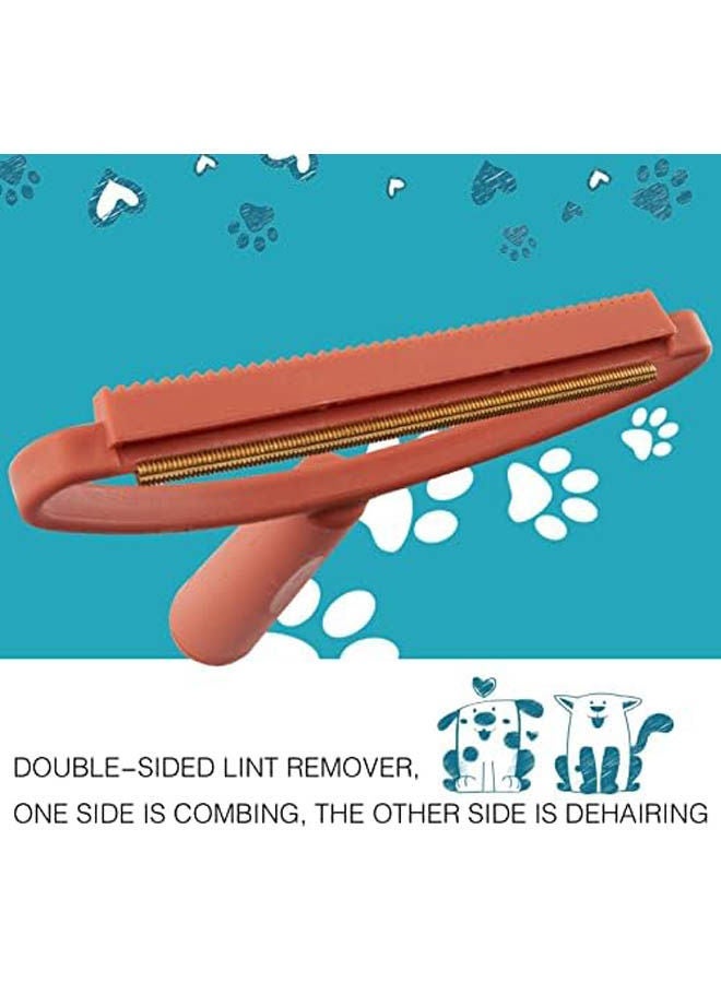 مزيل شعر الحيوانات الأليفة للكلاب – قطعتان - Image 3