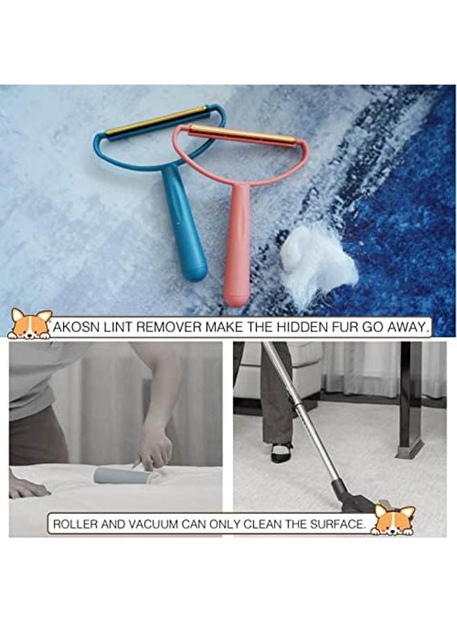 مزيل شعر الحيوانات الأليفة للكلاب – قطعتان - Image 4