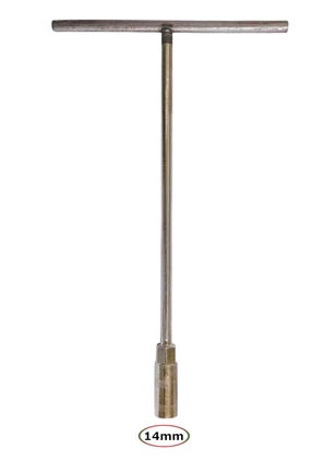 Inditrust Inditrust Dumdaar DM 14mm size T spanner wrench Hex Socket wrench tool  - Image 2