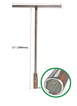 Inditrust Inditrust Dumdaar DM 14mm size T spanner wrench Hex Socket wrench tool  - Image 3