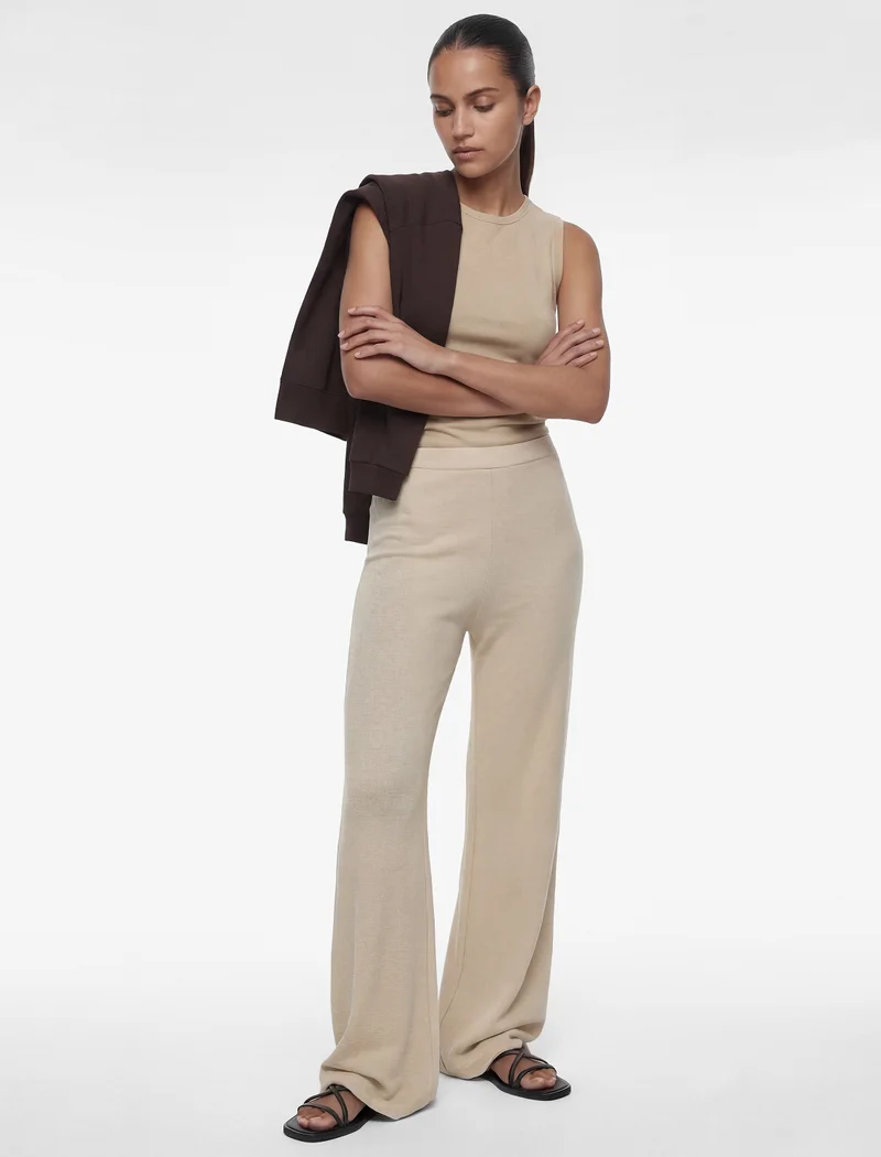 كوتون Wide Leg Trousers