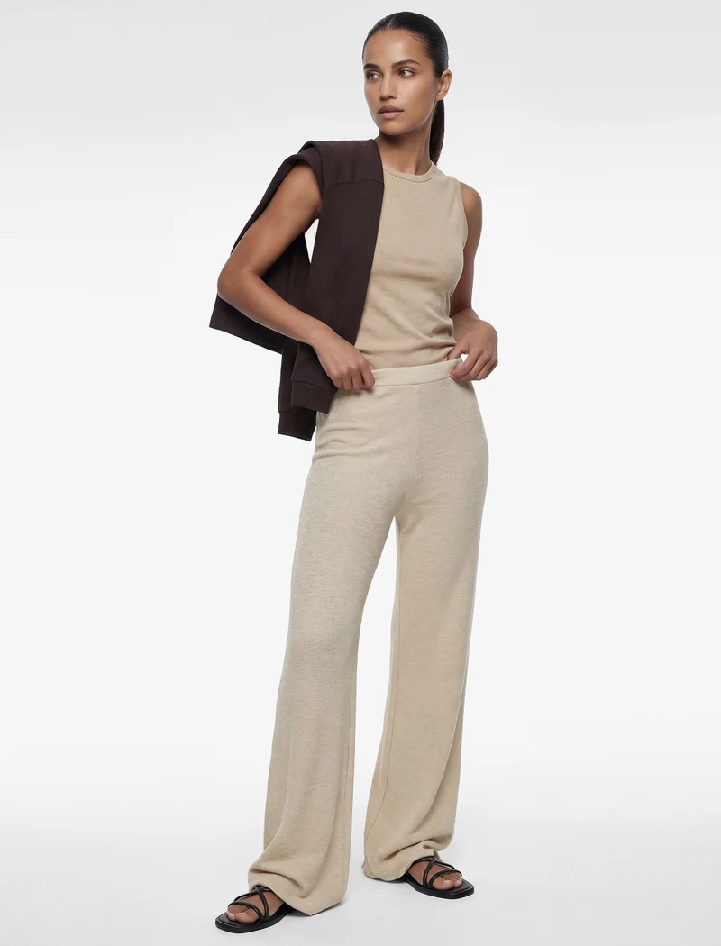 كوتون Wide Leg Trousers
