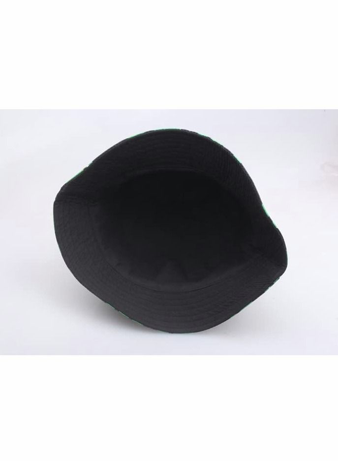Y&D Bucket Hat, Cartoon Cucumber Print Reversible Summer Sun Cap for Women Men Outdoor Travel - Image 5