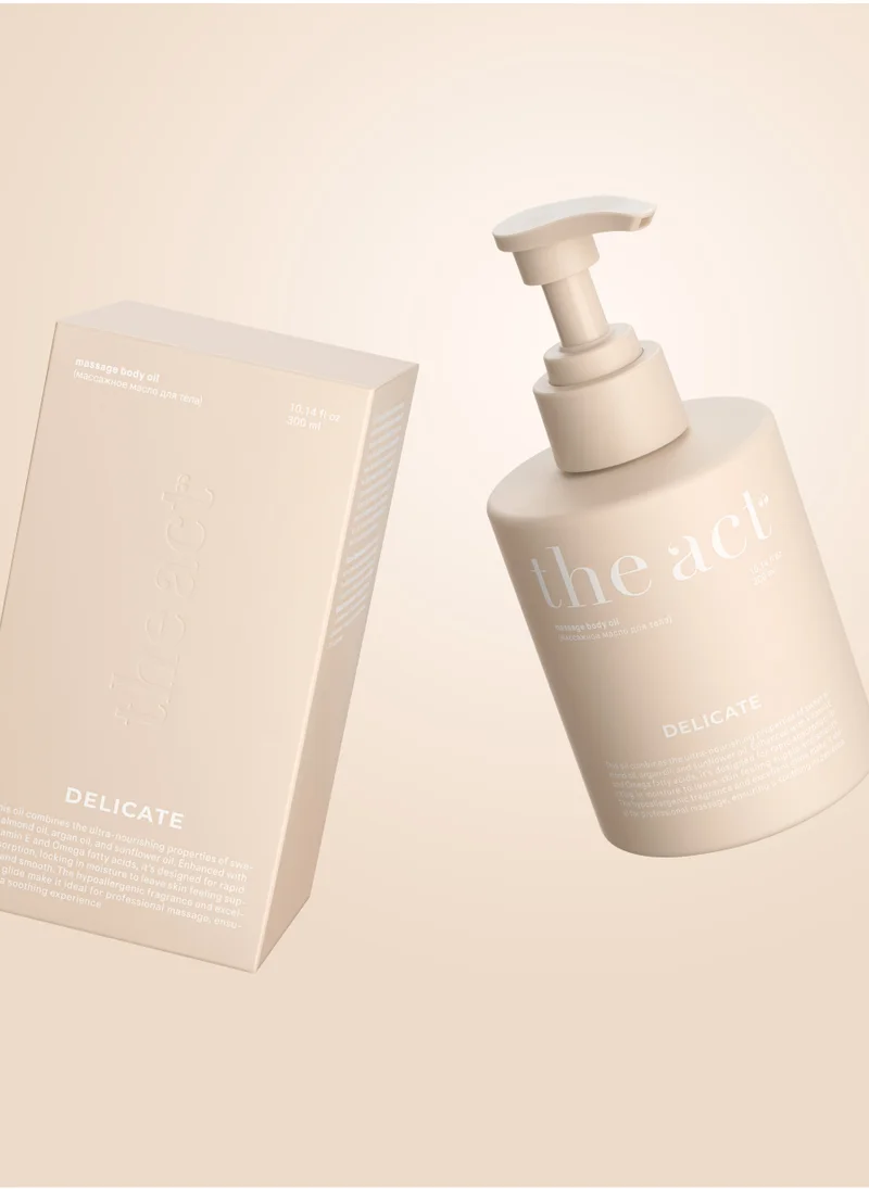 ذا اكت massage body oil Delicate