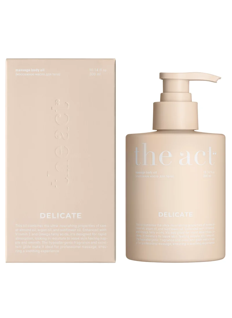 ذا اكت massage body oil Delicate