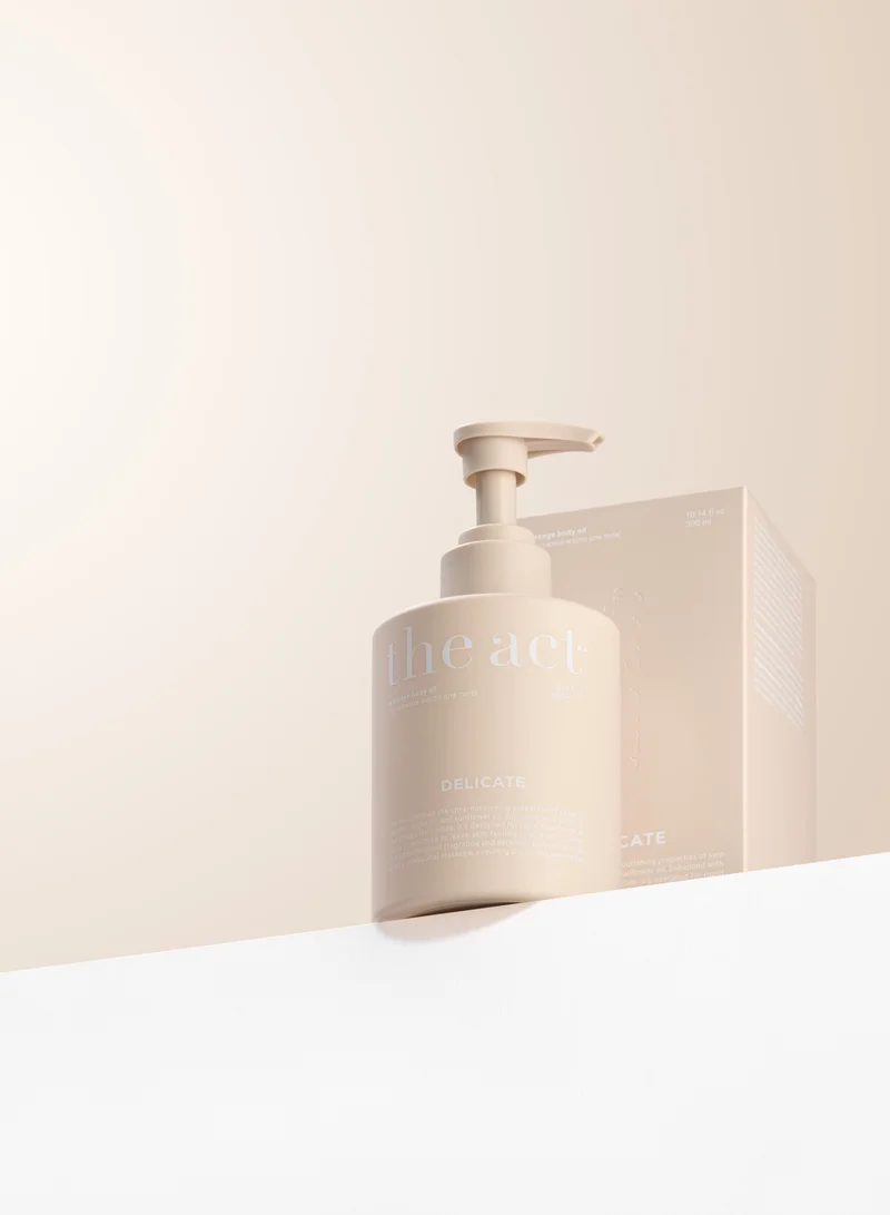 The Act massage body oil Delicate