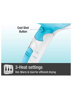 Havells HD3151 Foldable Hair Dryer 3 Heat Hot Cool Warm 1200W  - Image 4