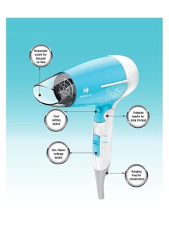 Havells HD3151 Foldable Hair Dryer 3 Heat Hot Cool Warm 1200W  - Image 3