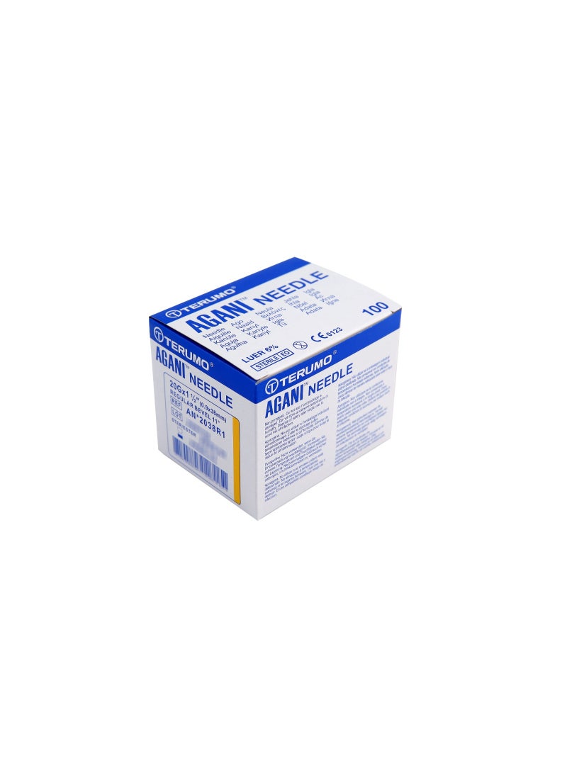 TERUMO Agani Needle 20G x 1 1/2 (0.9 x 38mm) - Image 2