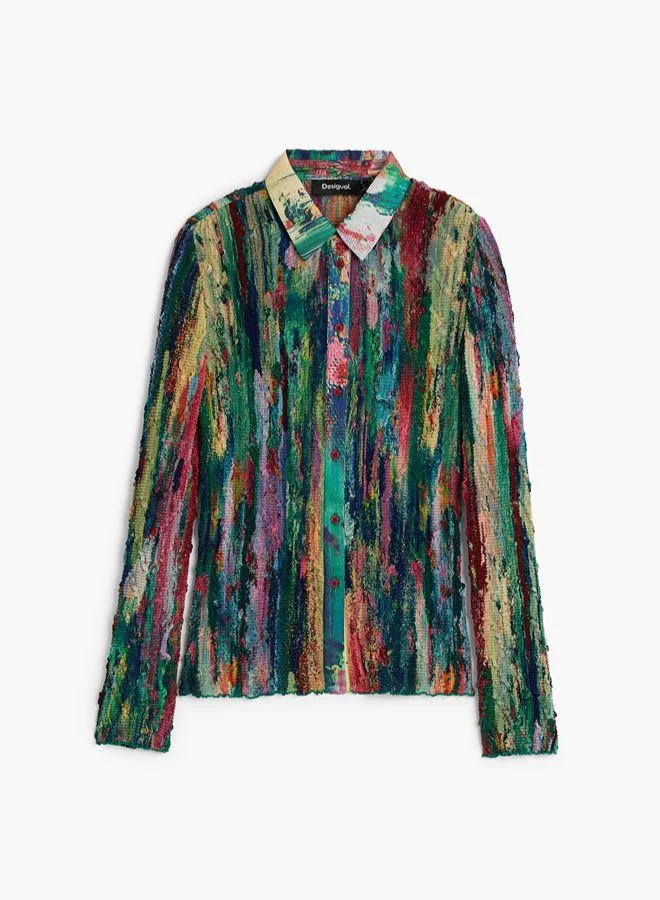 Desigual Multicolour Multicolor printed shirt for Women | Best Price UAE