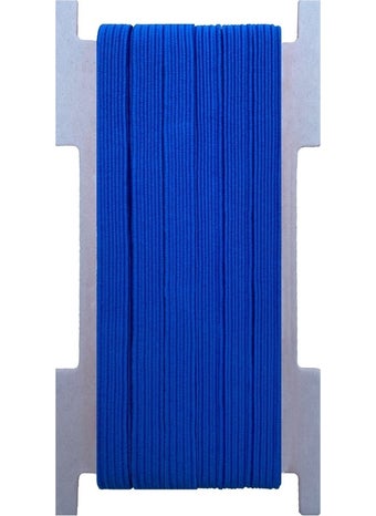 Hobizubi 8 mm Dark Blue Flat Elastic - 50 Meters 